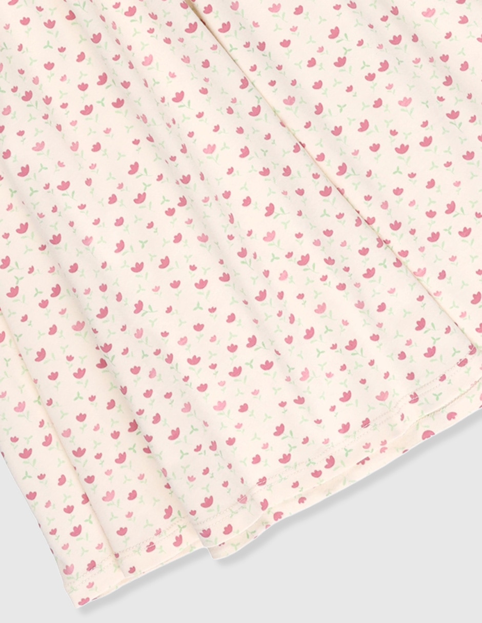 Vestido manga corta para niña 4