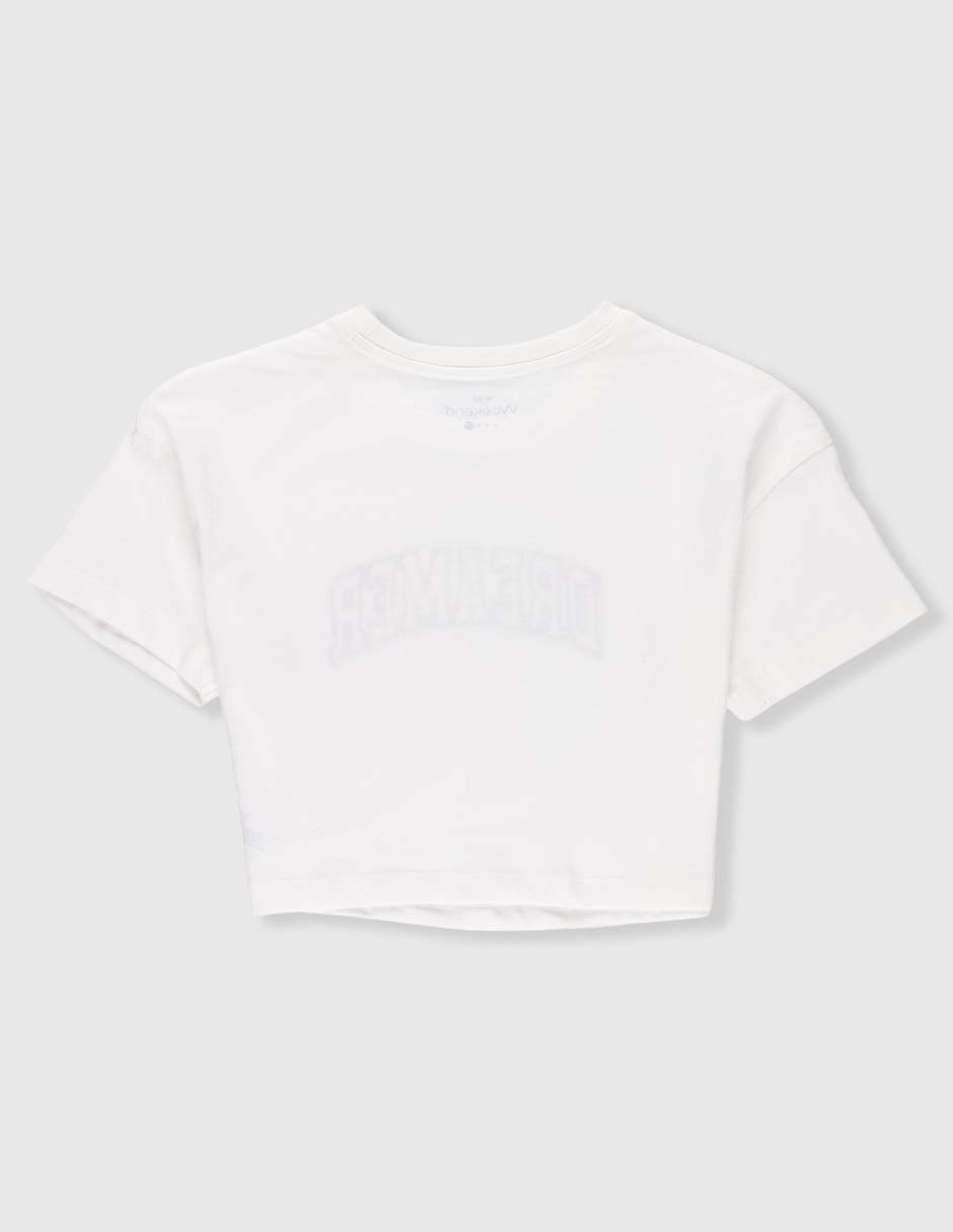 Playera manga corta para niña 2