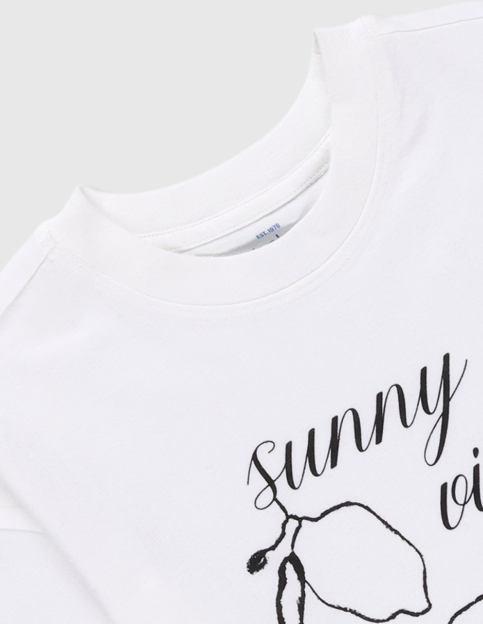 Playera manga corta para niña 4