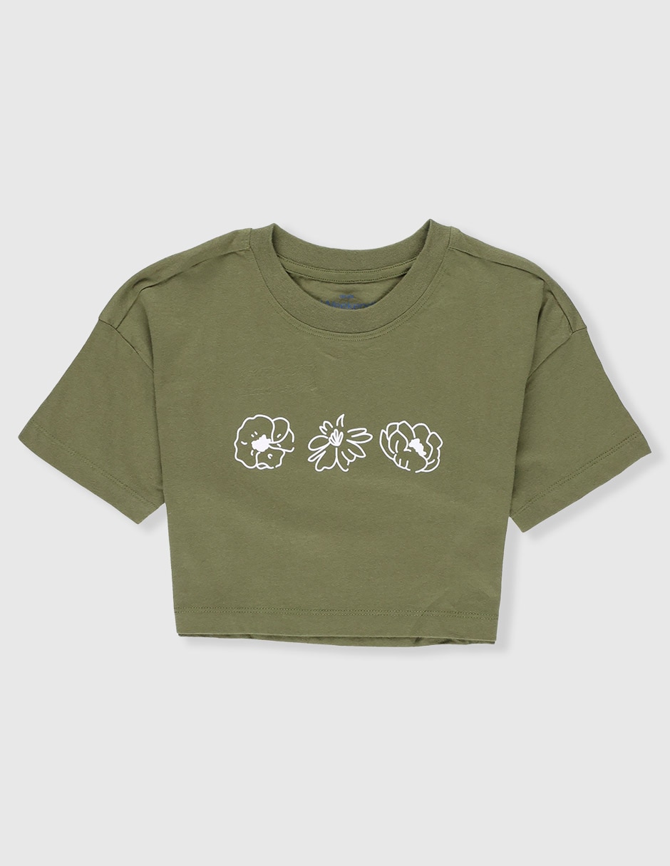 Playera manga corta para niña Playera manga corta para niña