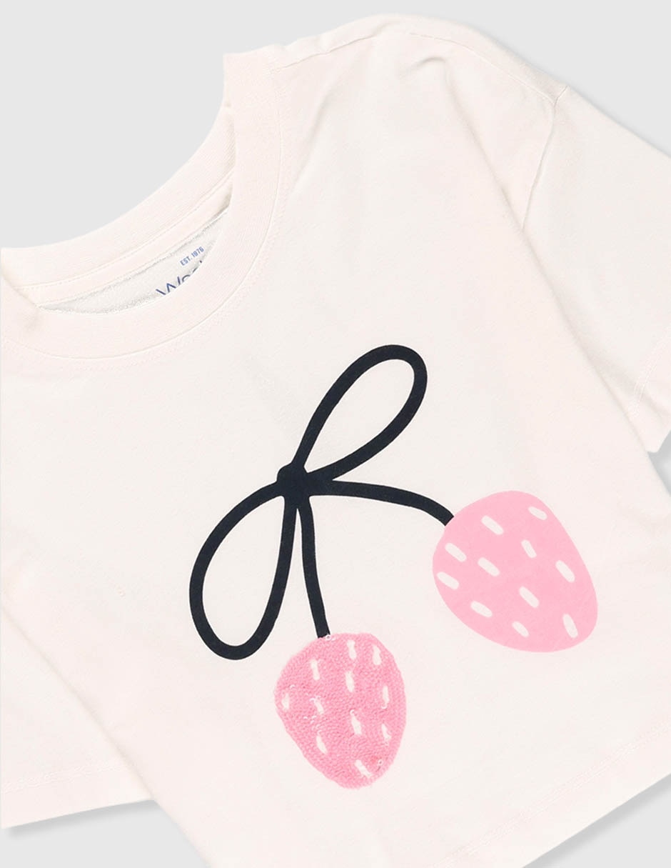 Playera manga corta para niña 3