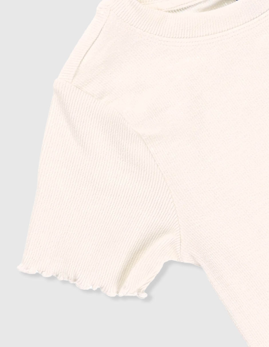 Playera manga corta para niña 4