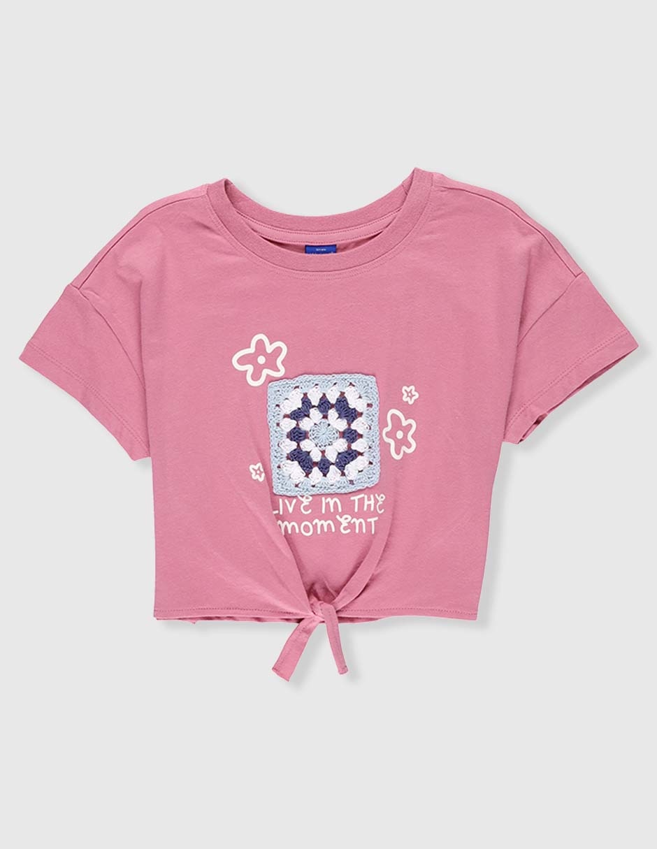 Playera manga corta para niña Playera manga corta para niña