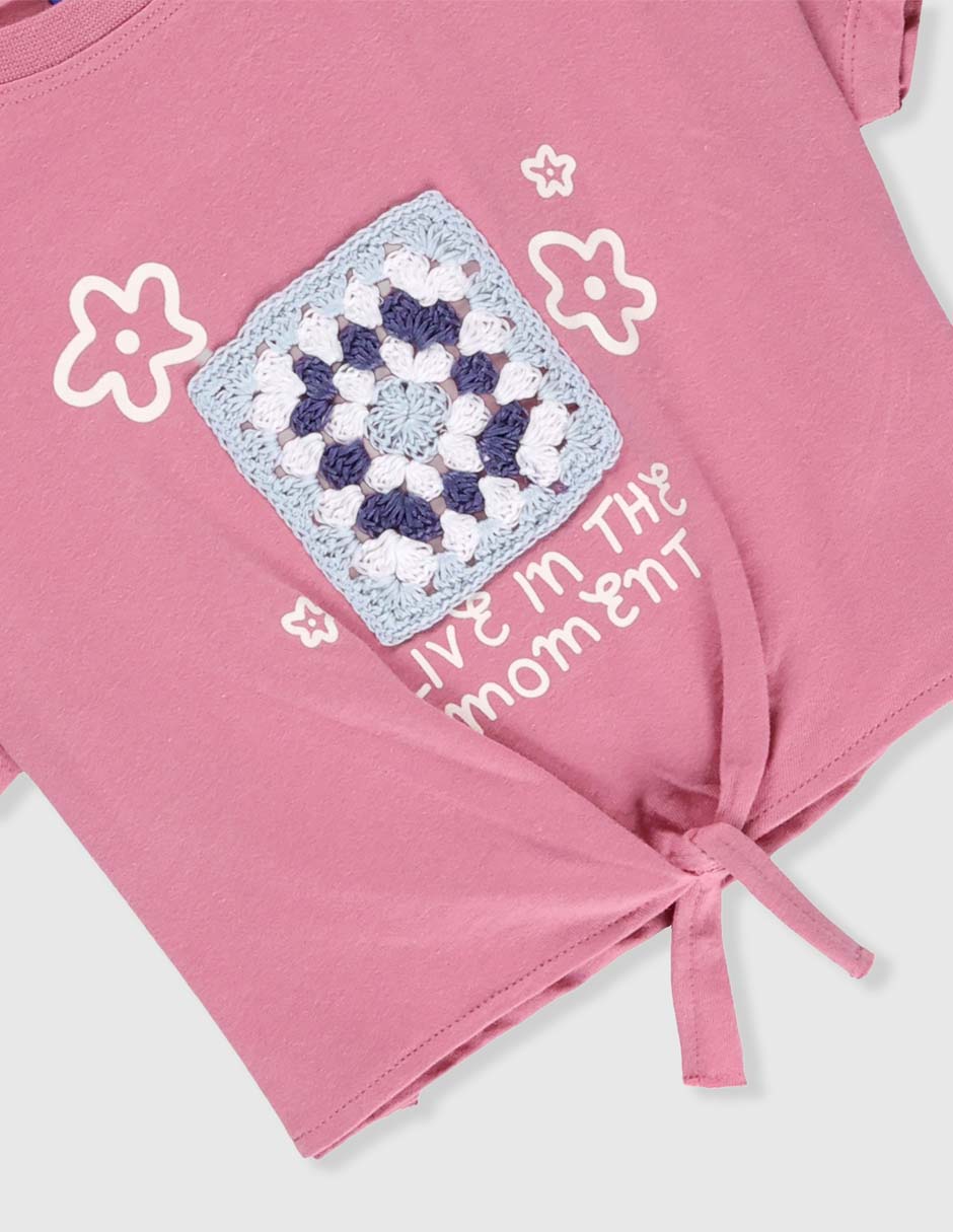 Playera manga corta para niña 3
