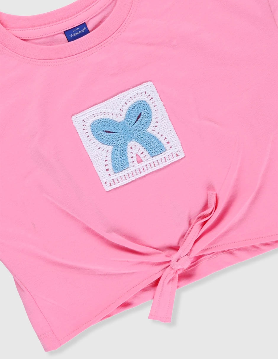 Playera manga corta para niña 4