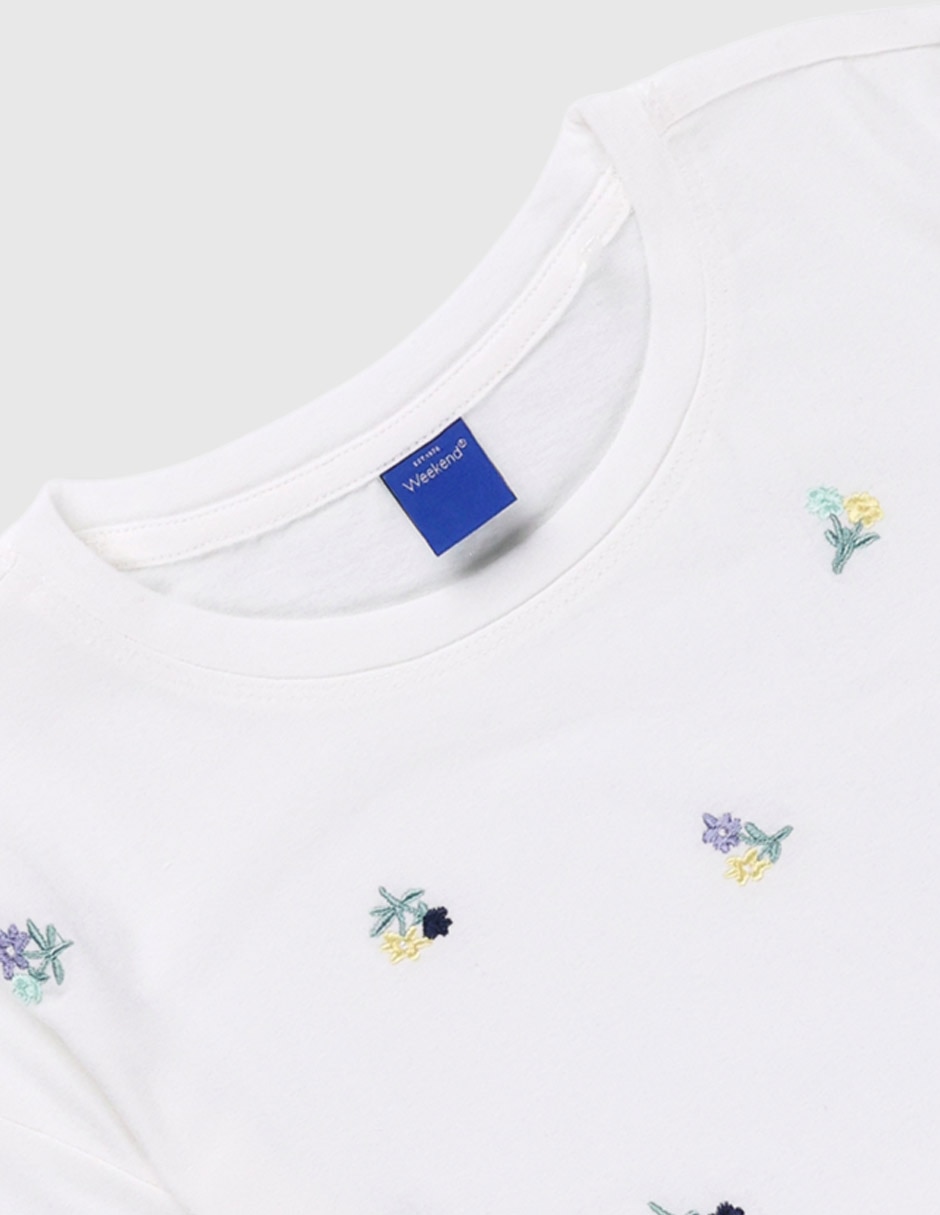Playera manga corta para niña 4