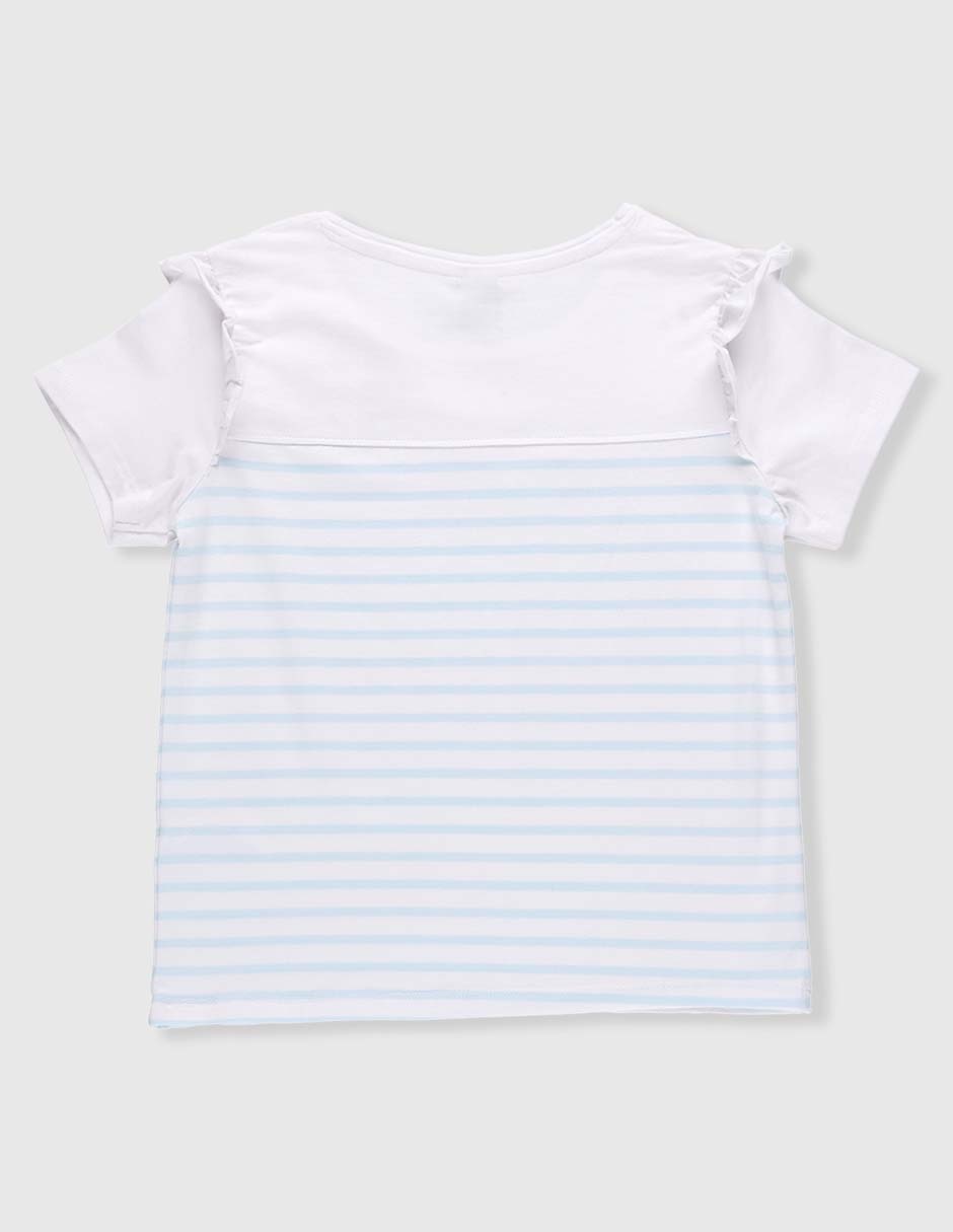 Playera manga corta para niña 2