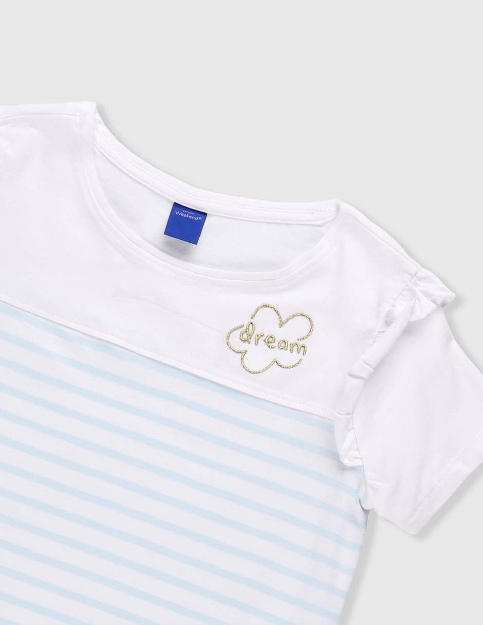 Playera manga corta para niña 3