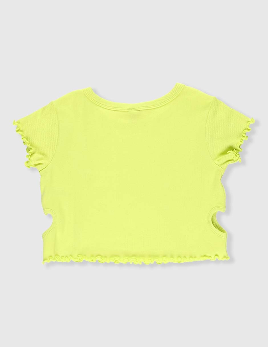 PLAYERA WEEKEND, 6, LIMA ÁCIDA LISO C R