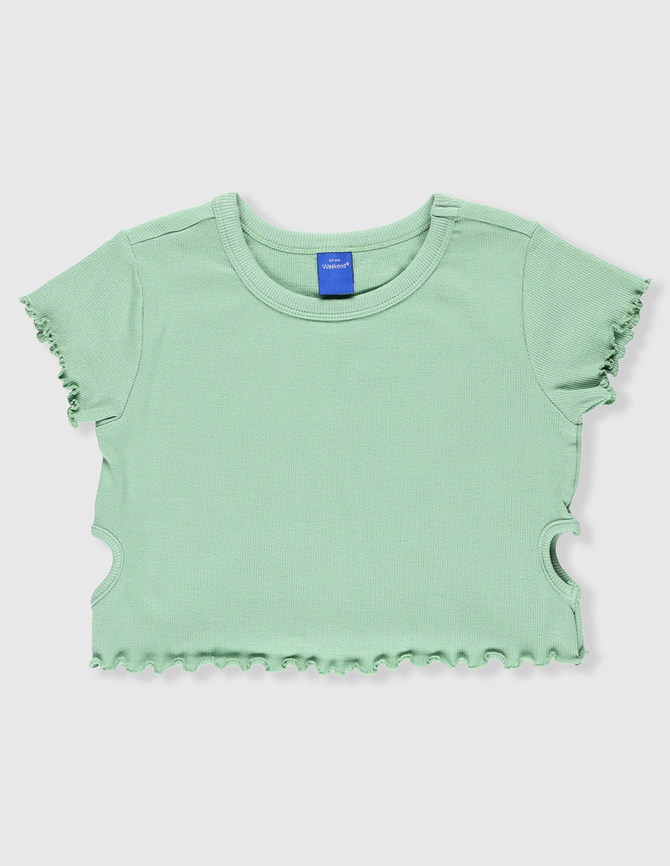 Playera manga corta para niña Playera manga corta para niña