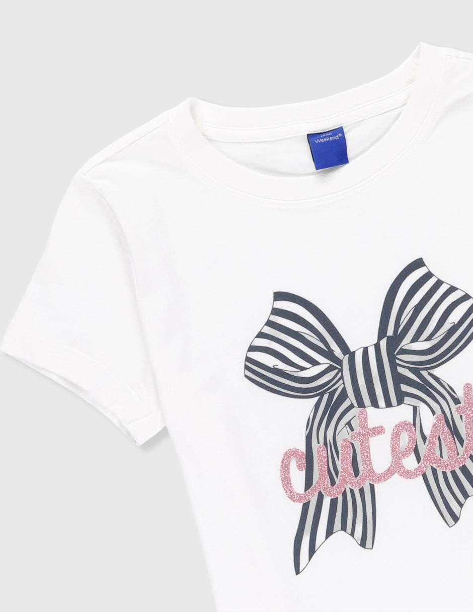 Playera manga corta para niña 3