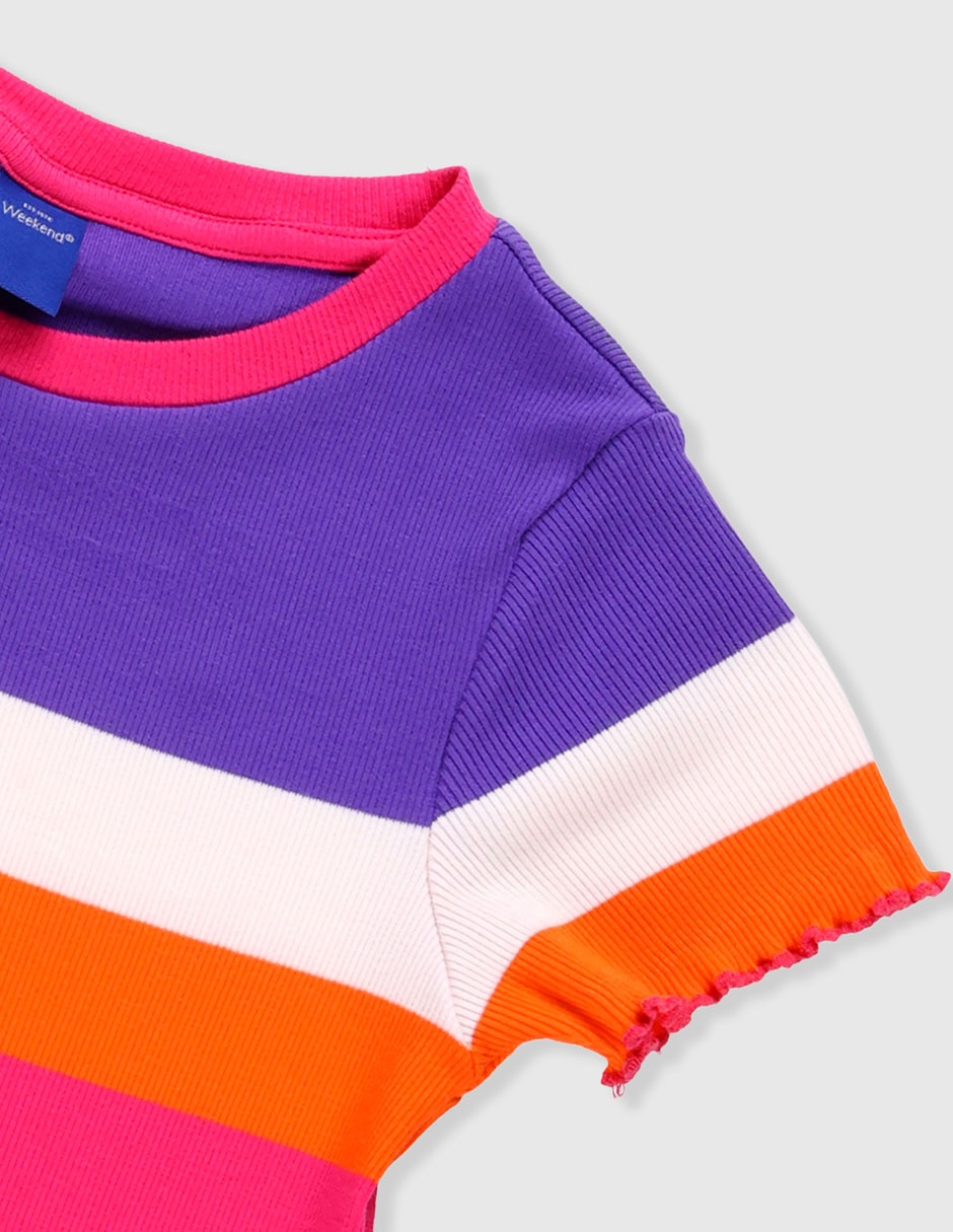 Playera manga corta para niña 3