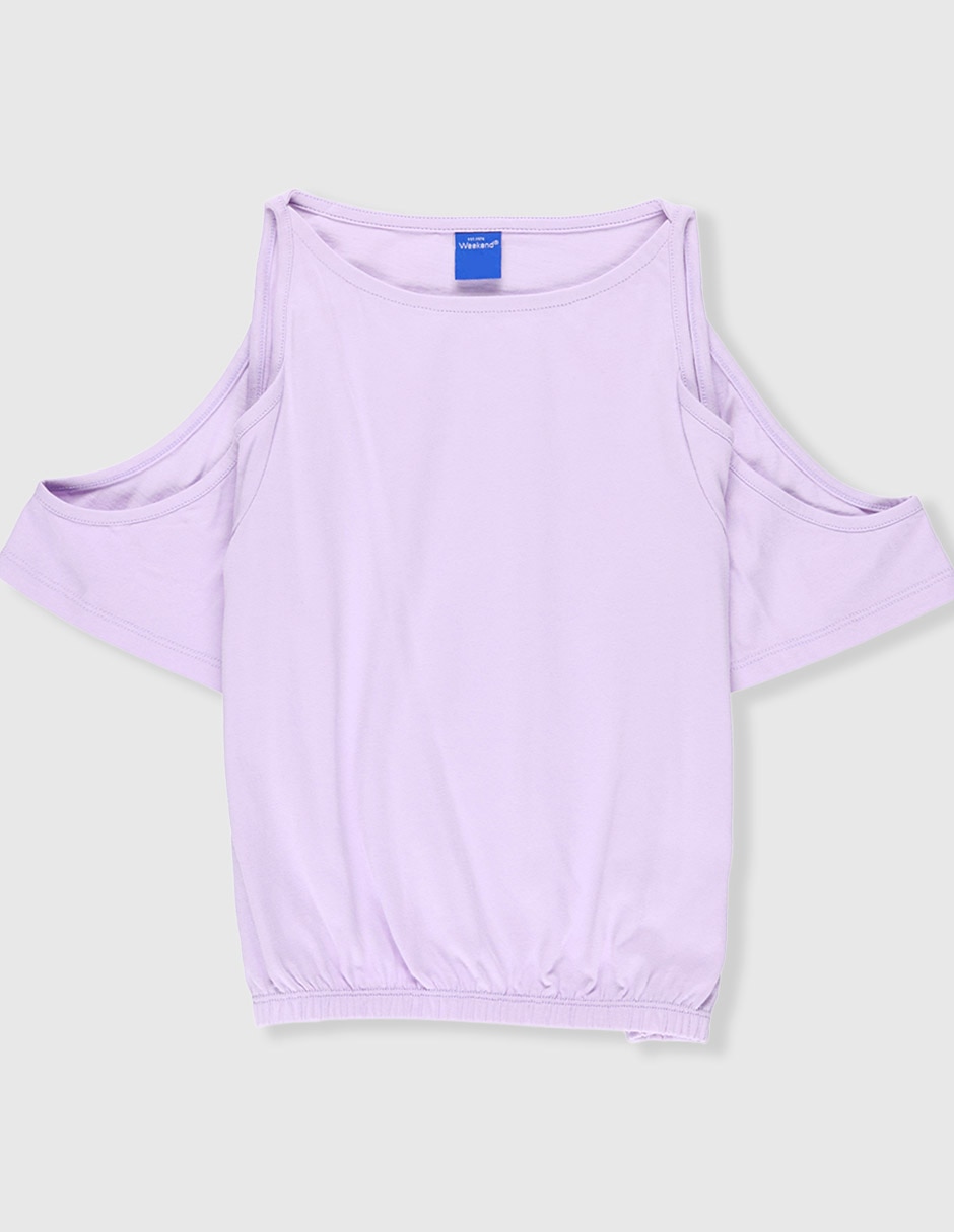 Playera manga corta para niña Playera manga corta para niña