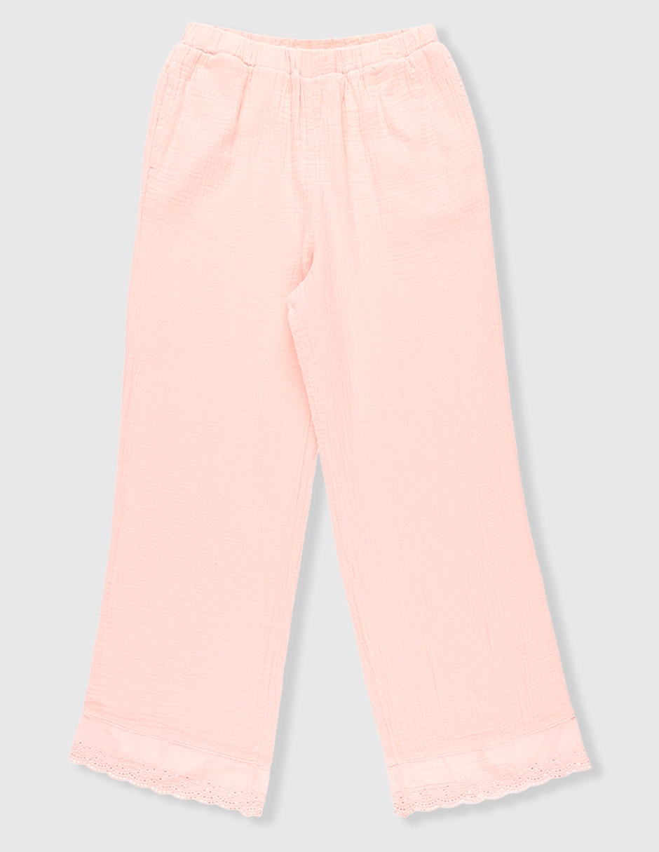Pantalón relaxed para niña