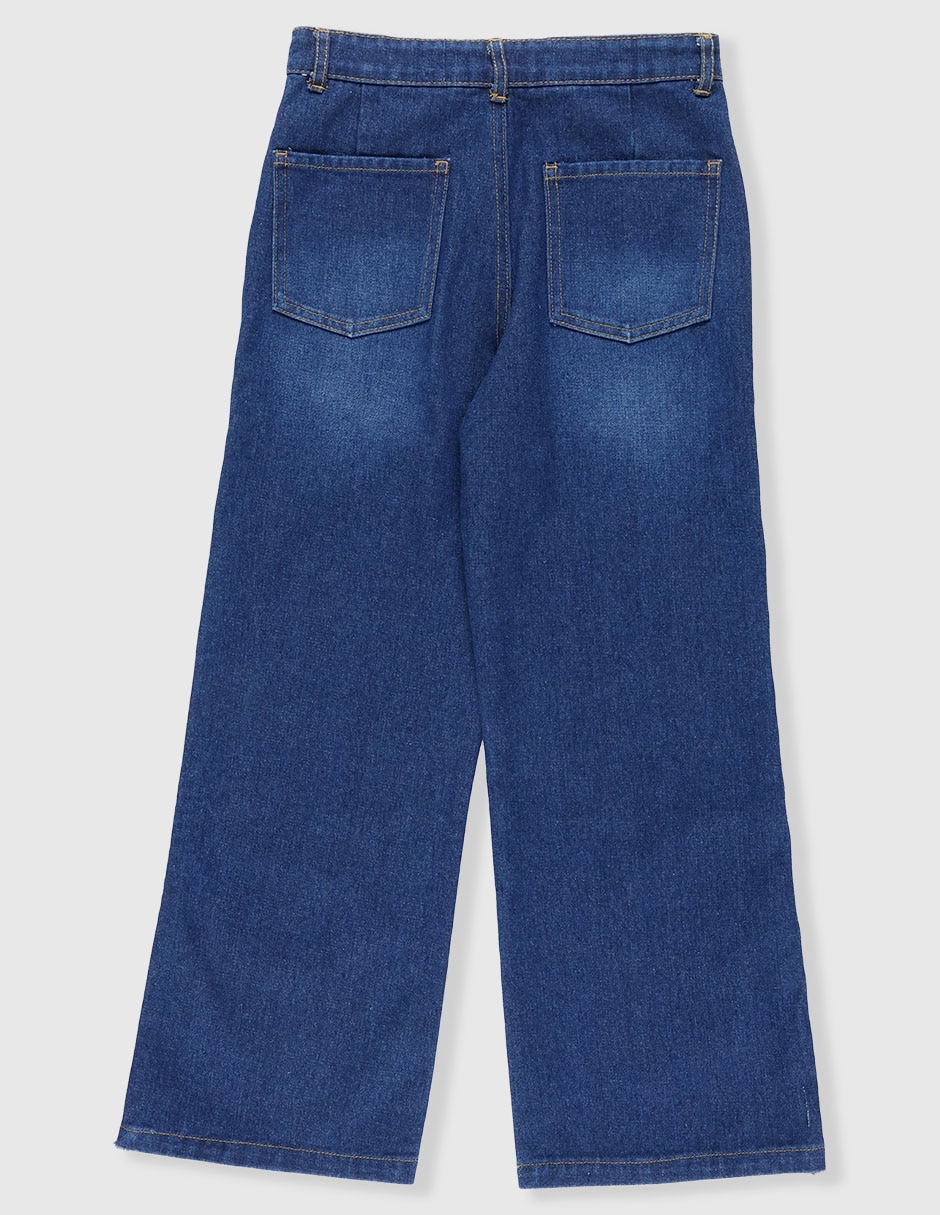 Jeans amplio para niña 2