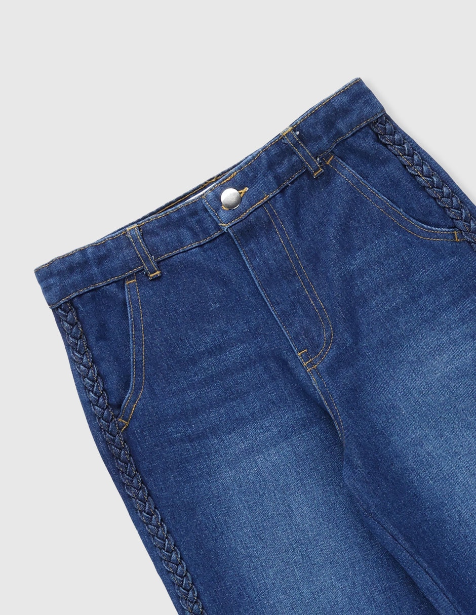 Jeans amplio para niña 3