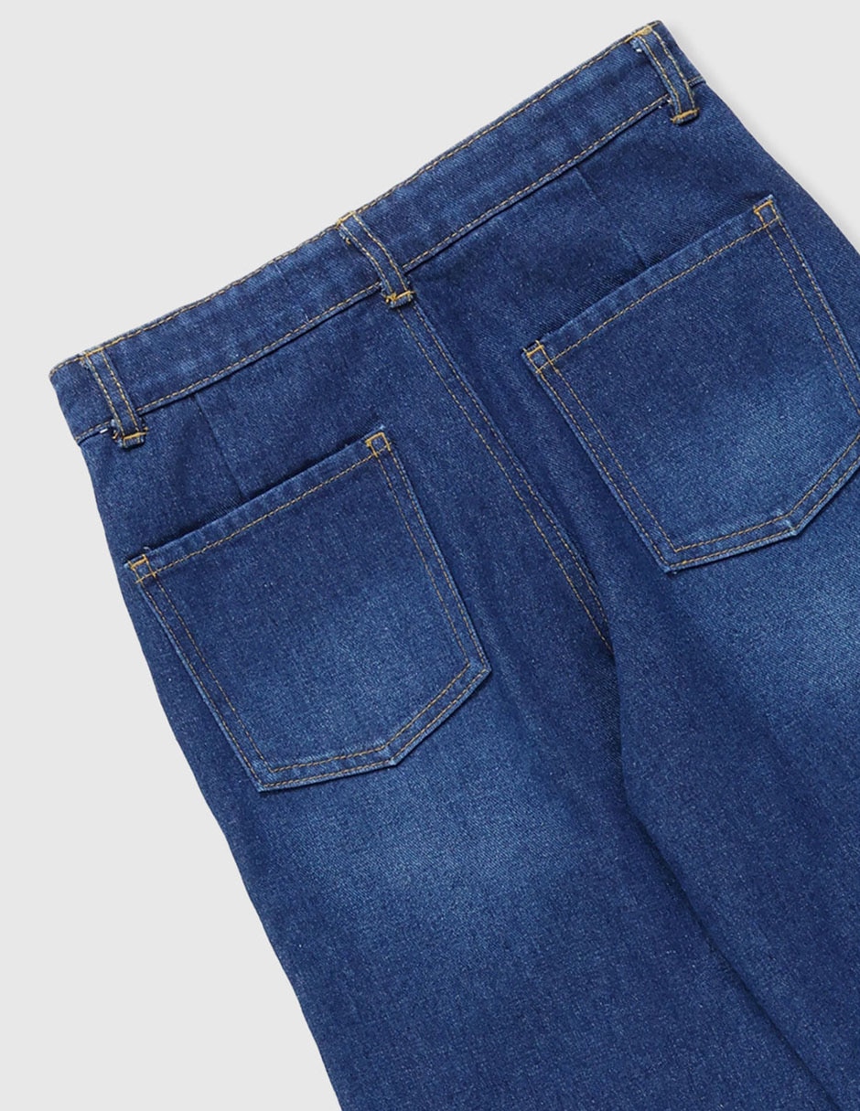 Jeans amplio para niña 4