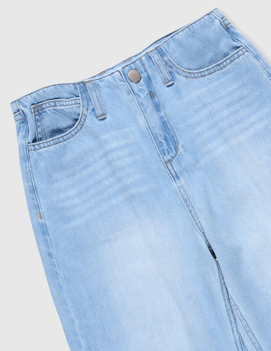 Jeans amplio para niña 3