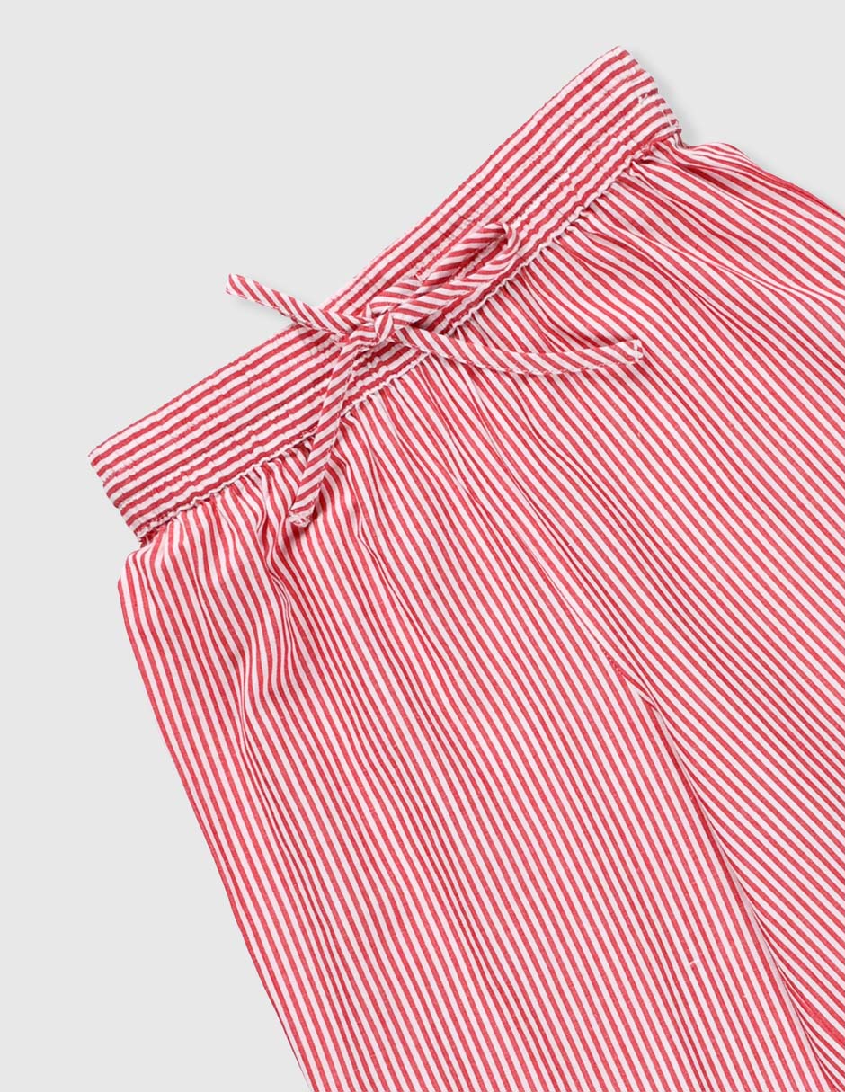 Pantalón con resorte relaxed para niña 3