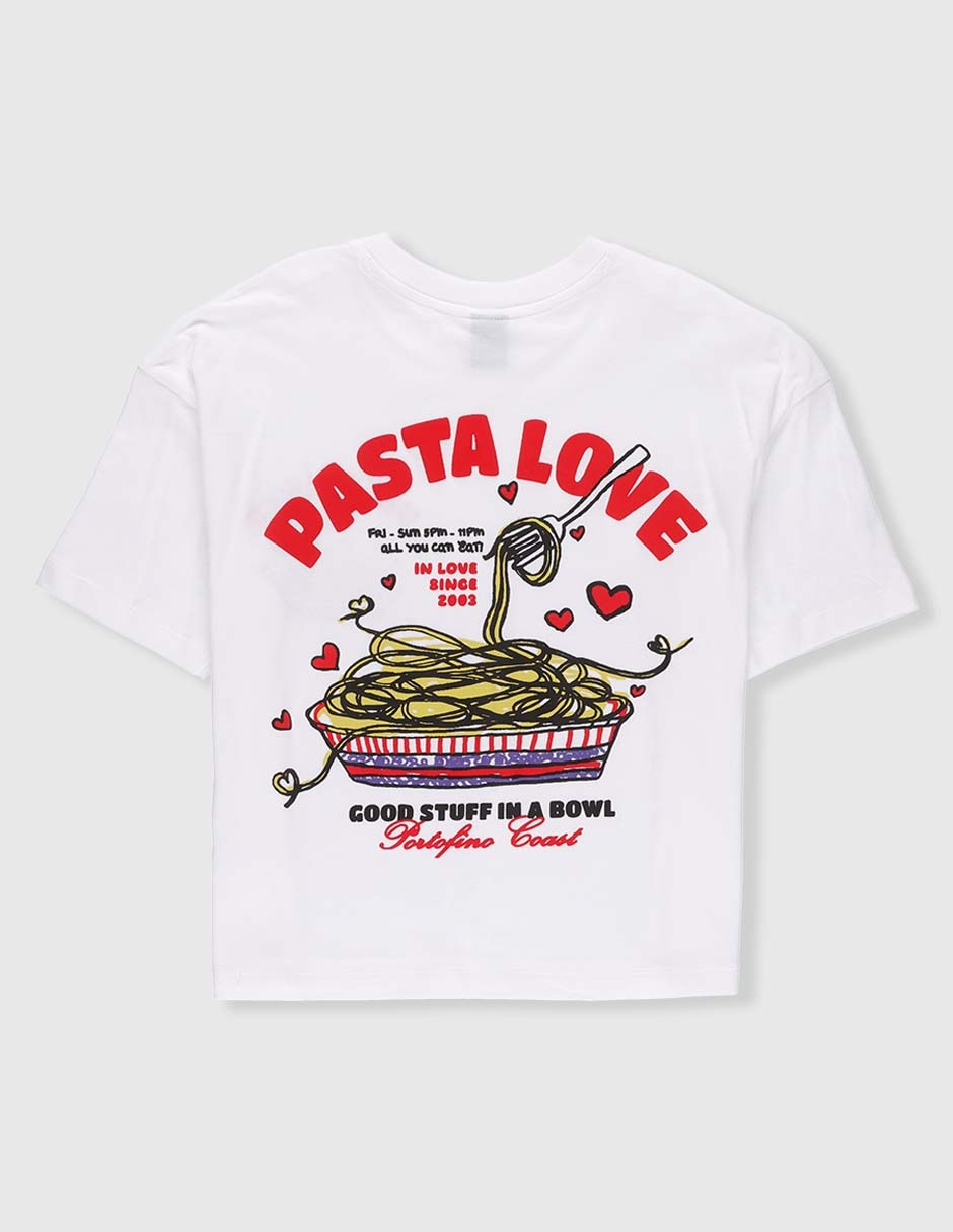 Playera manga corta para niña 2