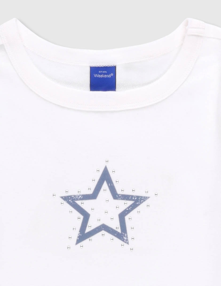 Playera manga corta para niña 4