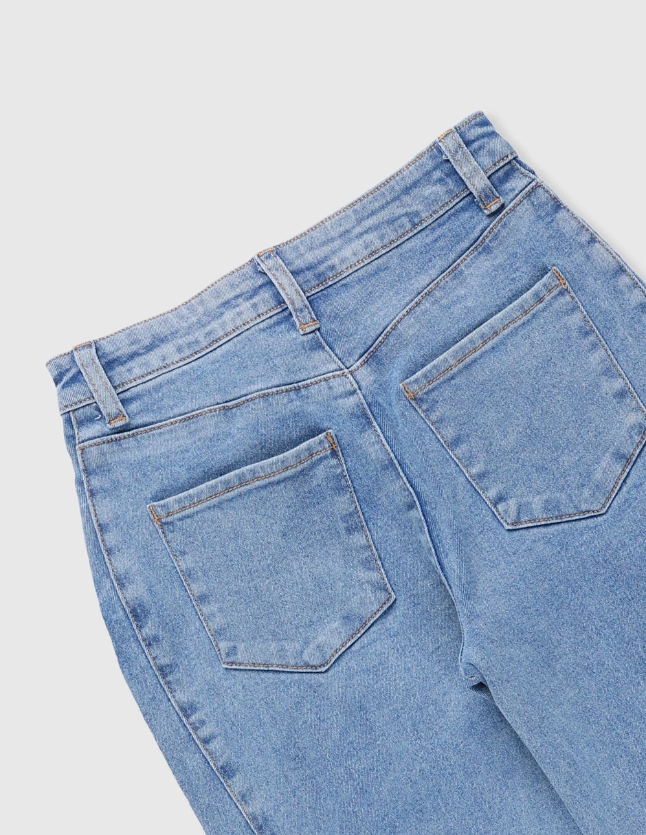 Jeans amplio para niña 4