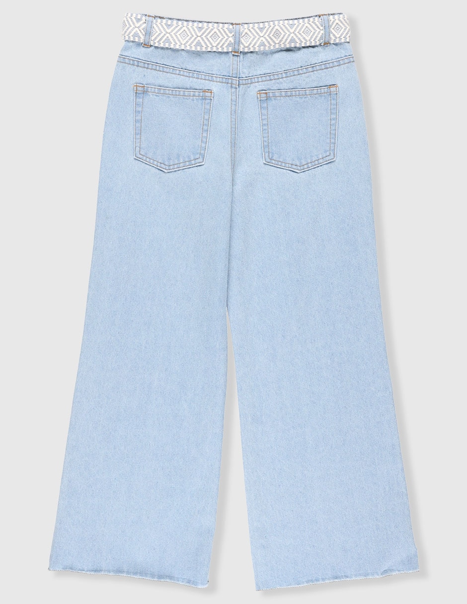 Jeans amplio para niña 2