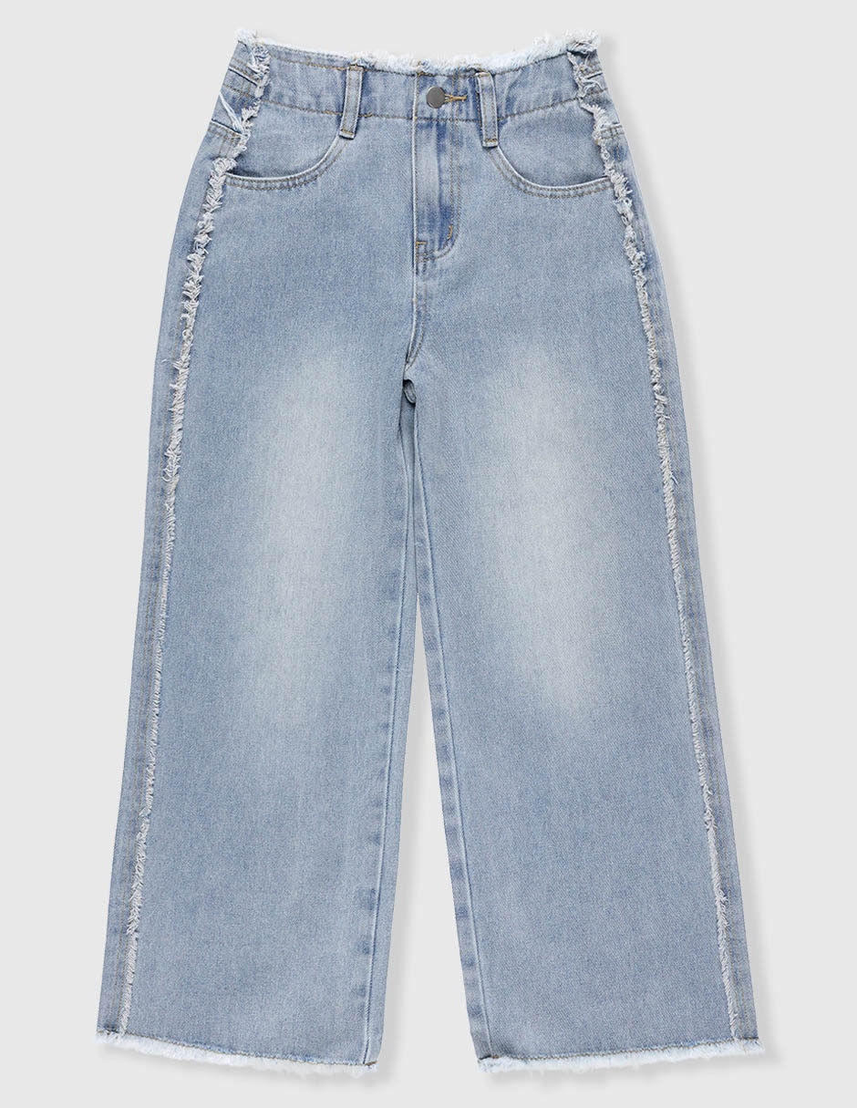 Jeans deslavado para niña Jeans deslavado para niña