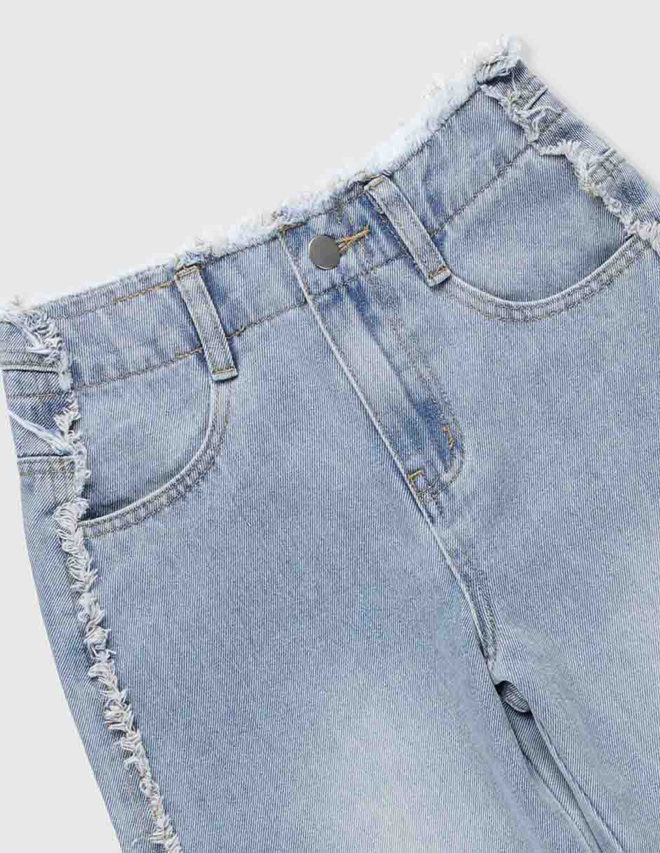 Jeans relajado para niña 4