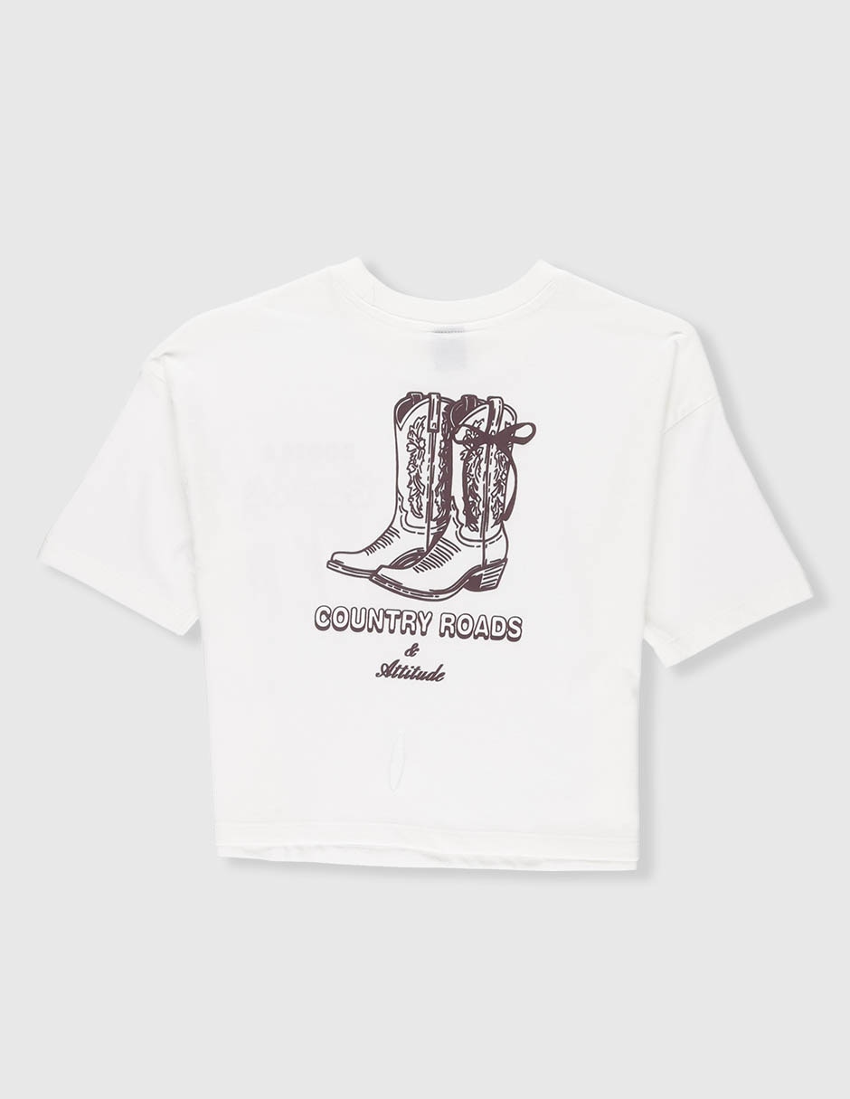 Playera manga corta para niña 2