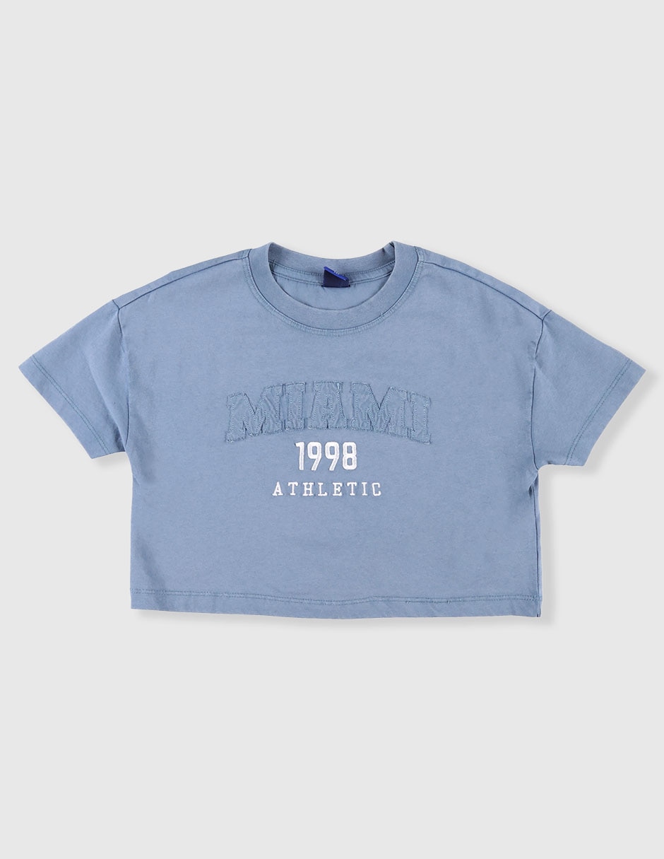 Playera manga corta para niña Playera manga corta para niña