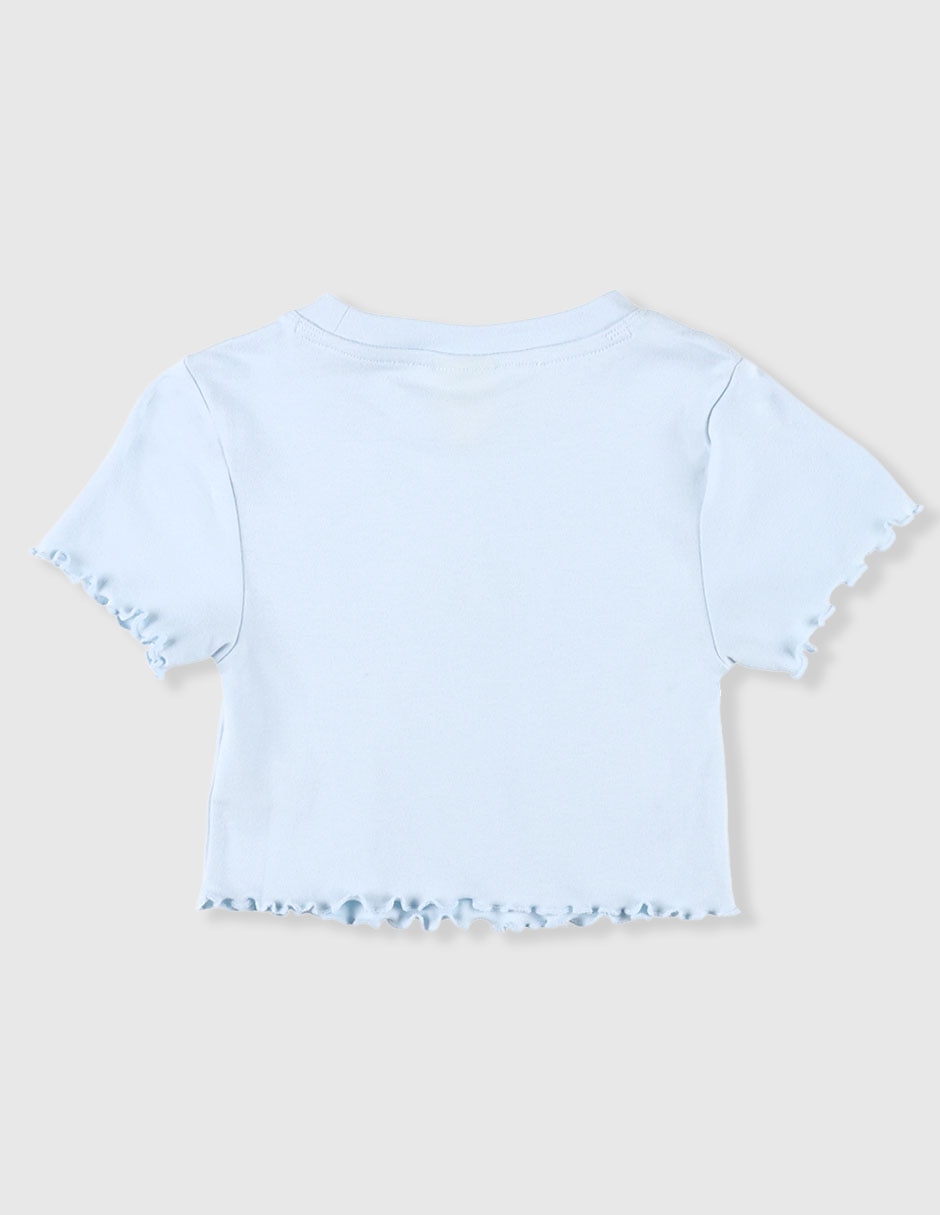 Playera Stitch manga corta para niña 2