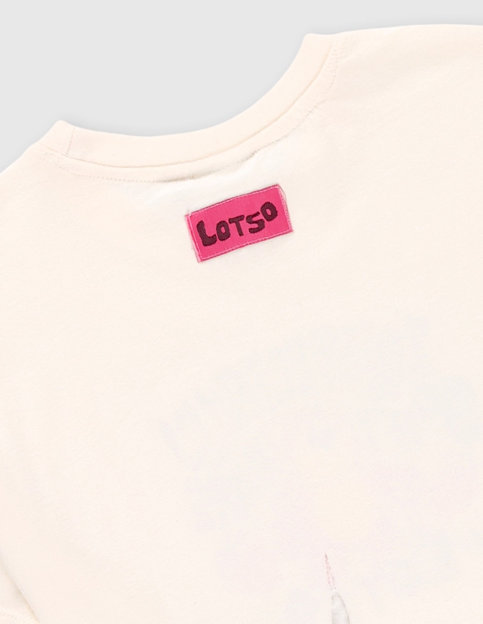 Playera Lotso Toy Story manga corta para niña 4