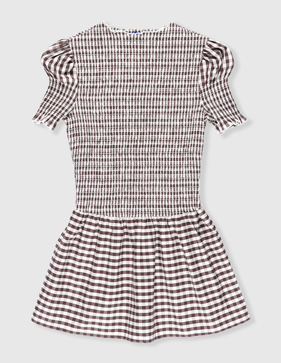 Vestido manga farol para niña Vestido manga farol para niña