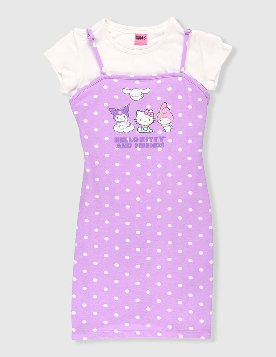 Vestido manga regular para niña Vestido manga regular para niña