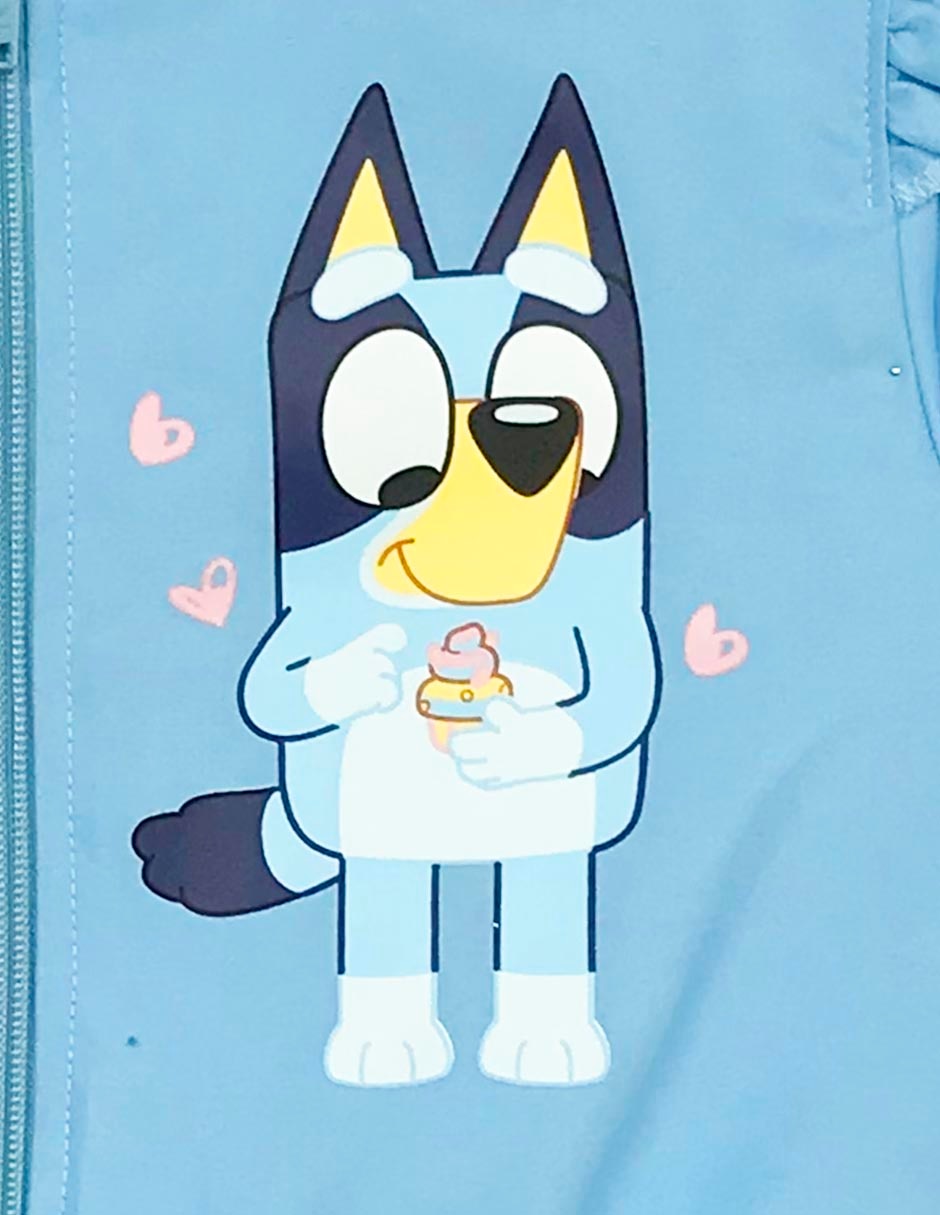 Chamarra Bluey para niña 3