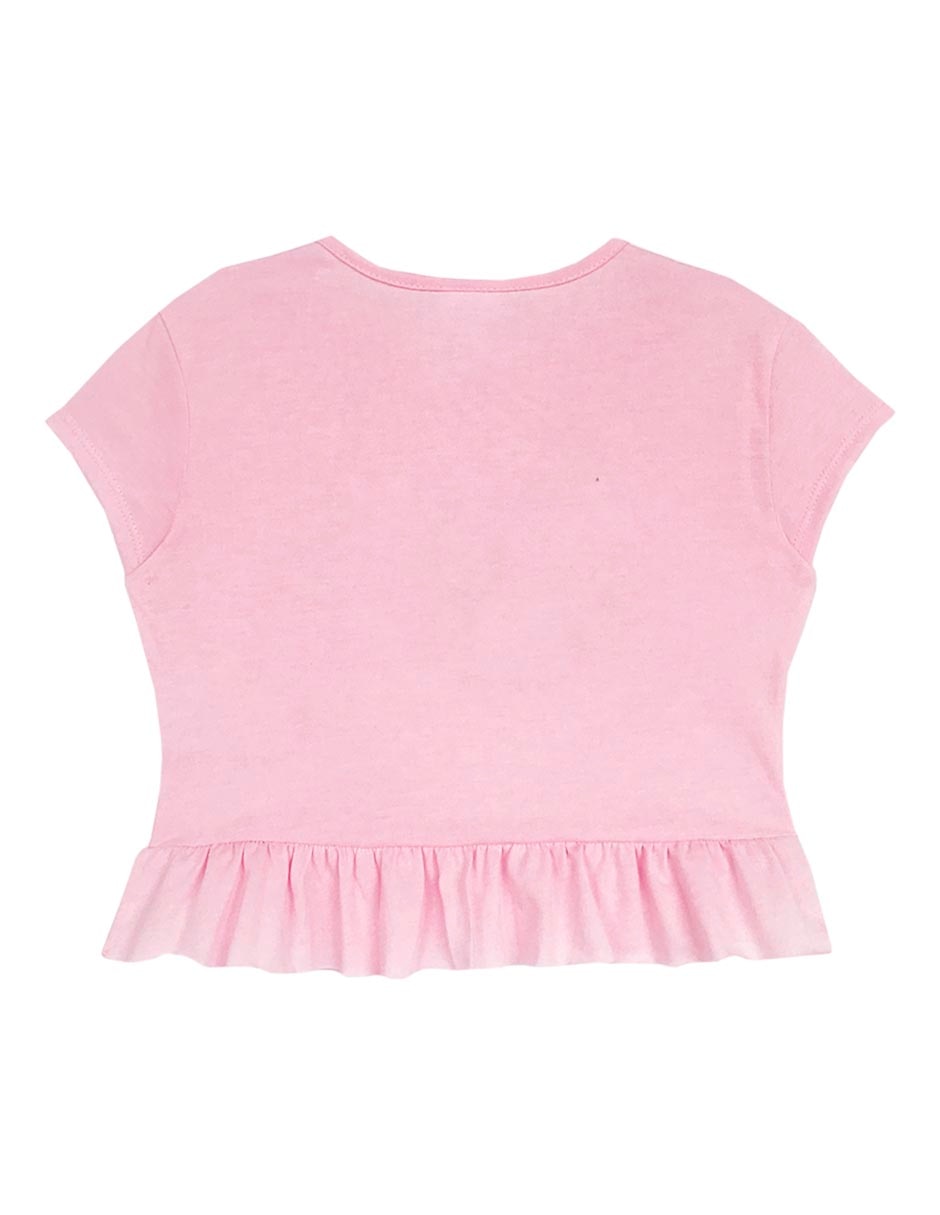 Playera Bluey manga corta para niña 2