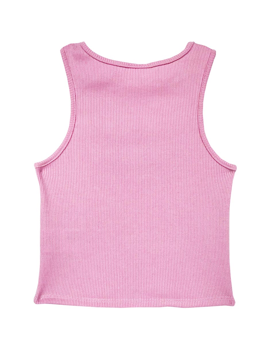 Playera sin manga para niña 2