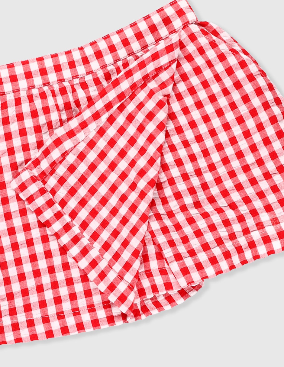 Falda short para niña 3