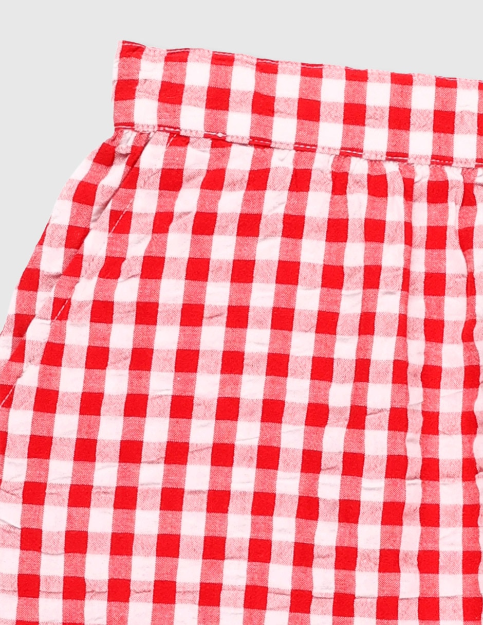Falda short para niña 4