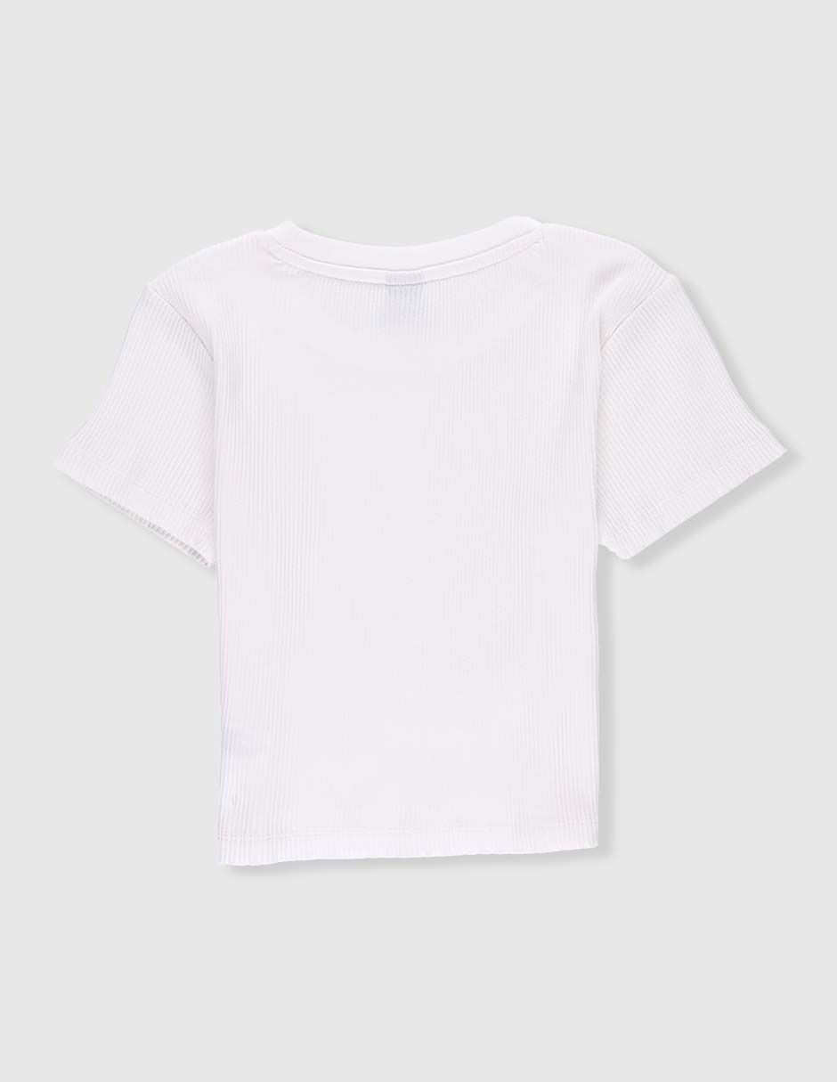 Playera Weekend manga corta para niña 2