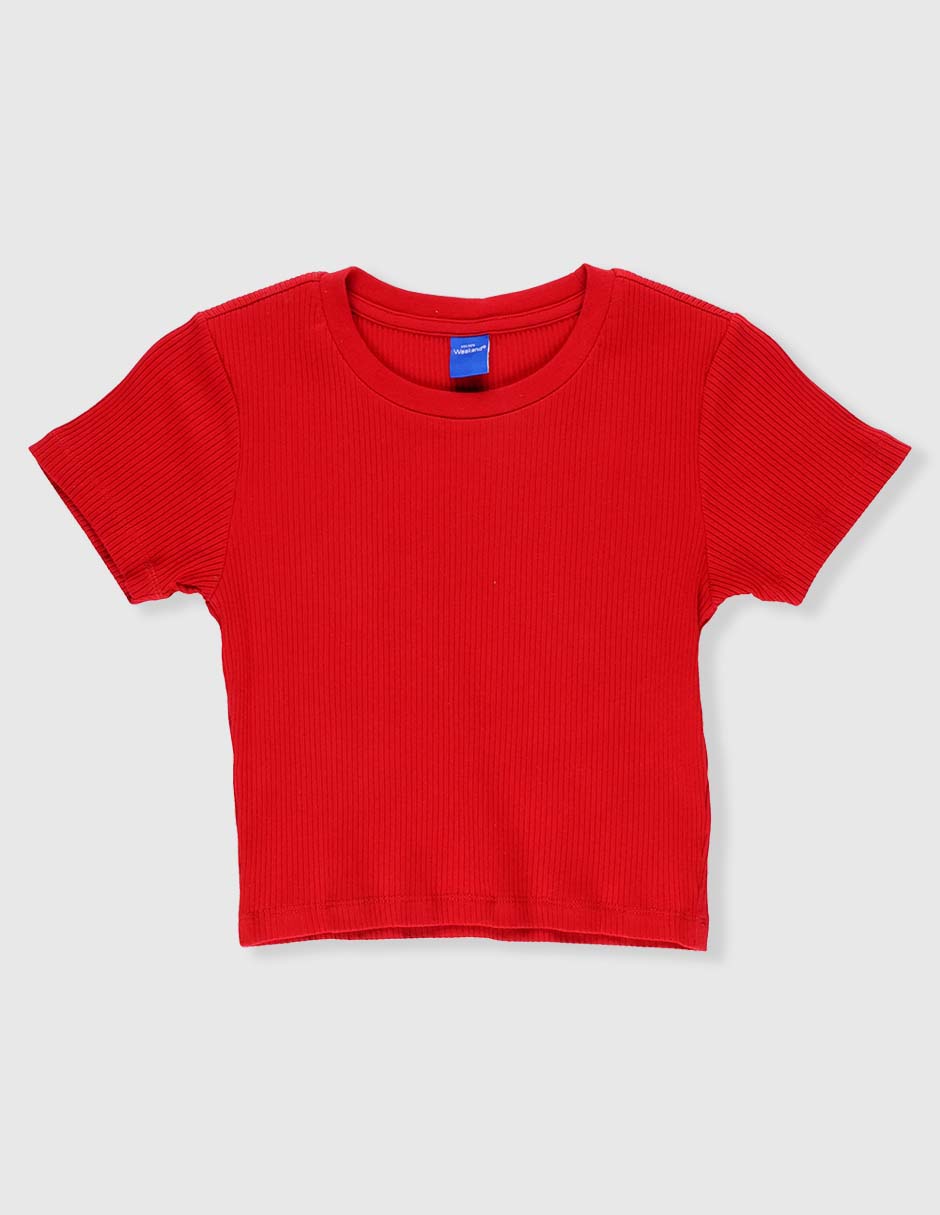 Playera manga corta para niña Playera manga corta para niña