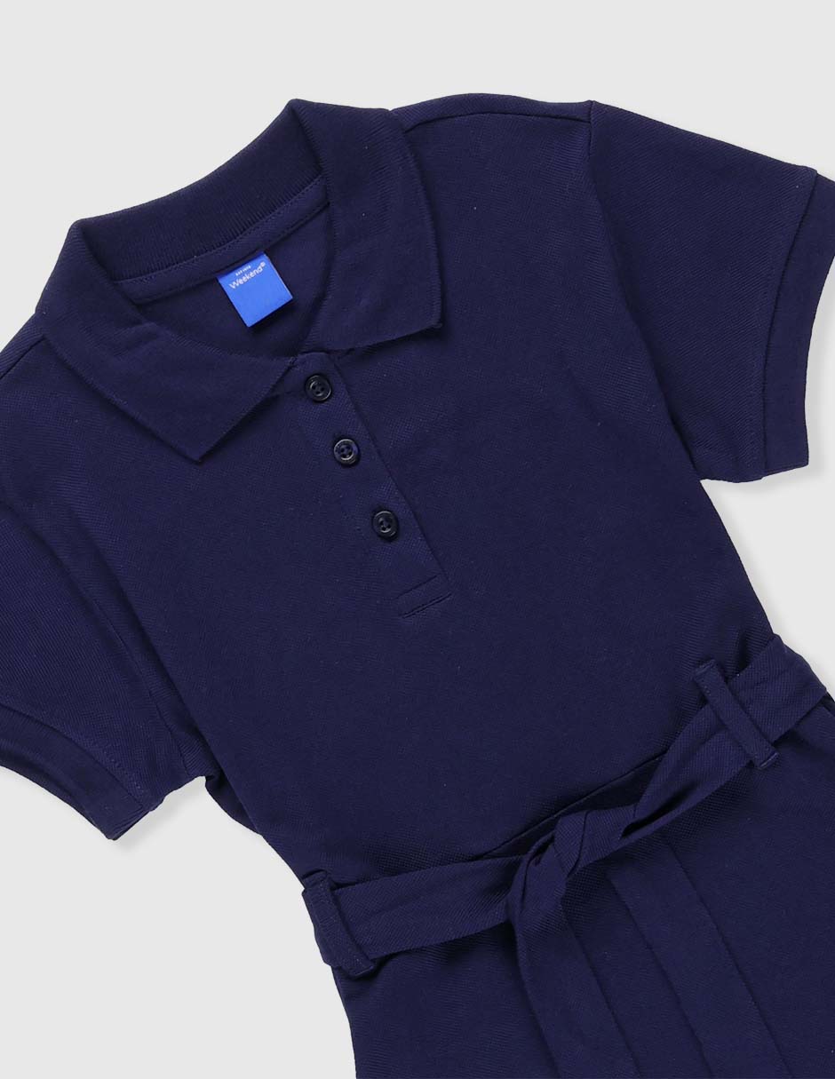Vestido manga corta para niña 3