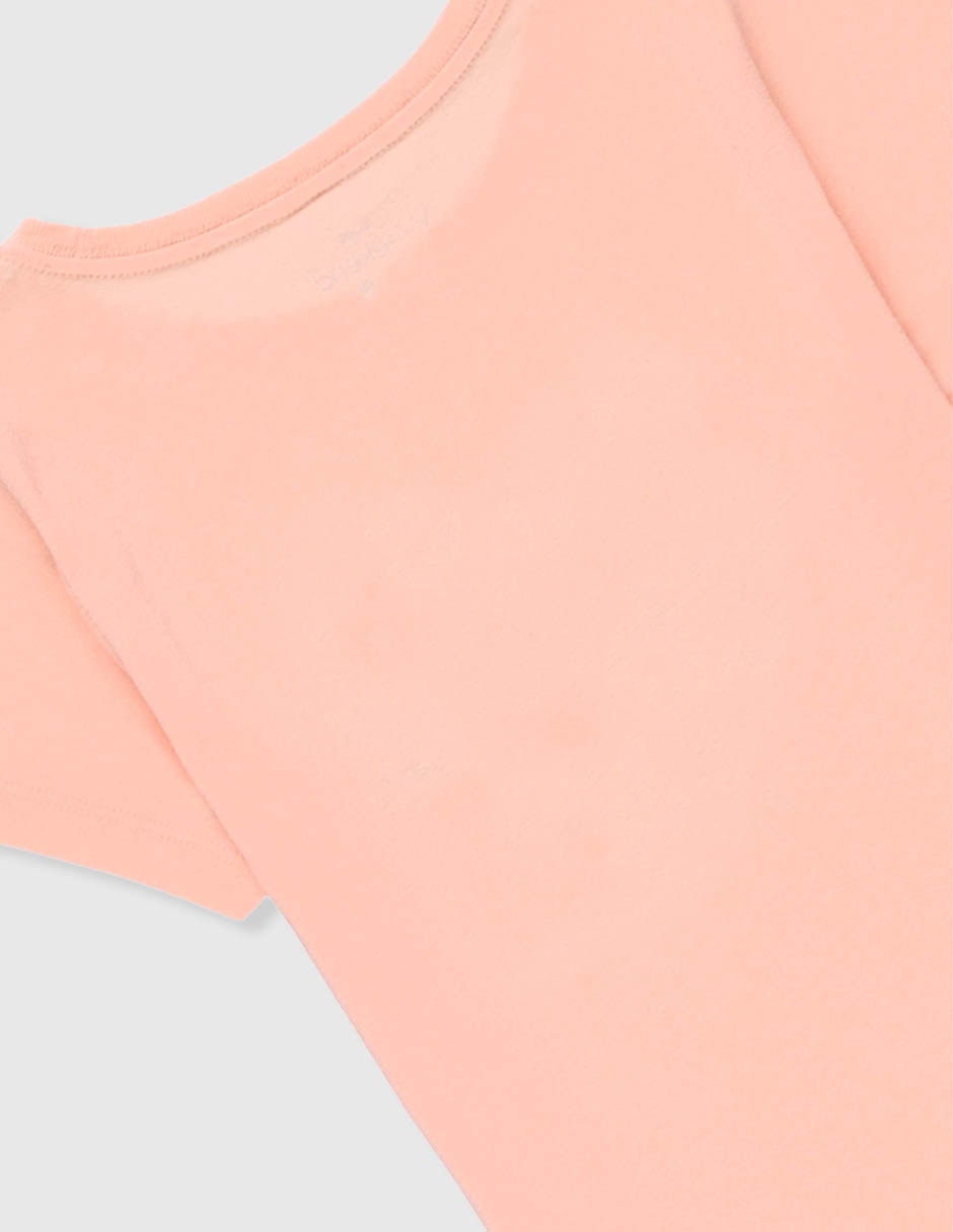 Playera manga corta para niña 4