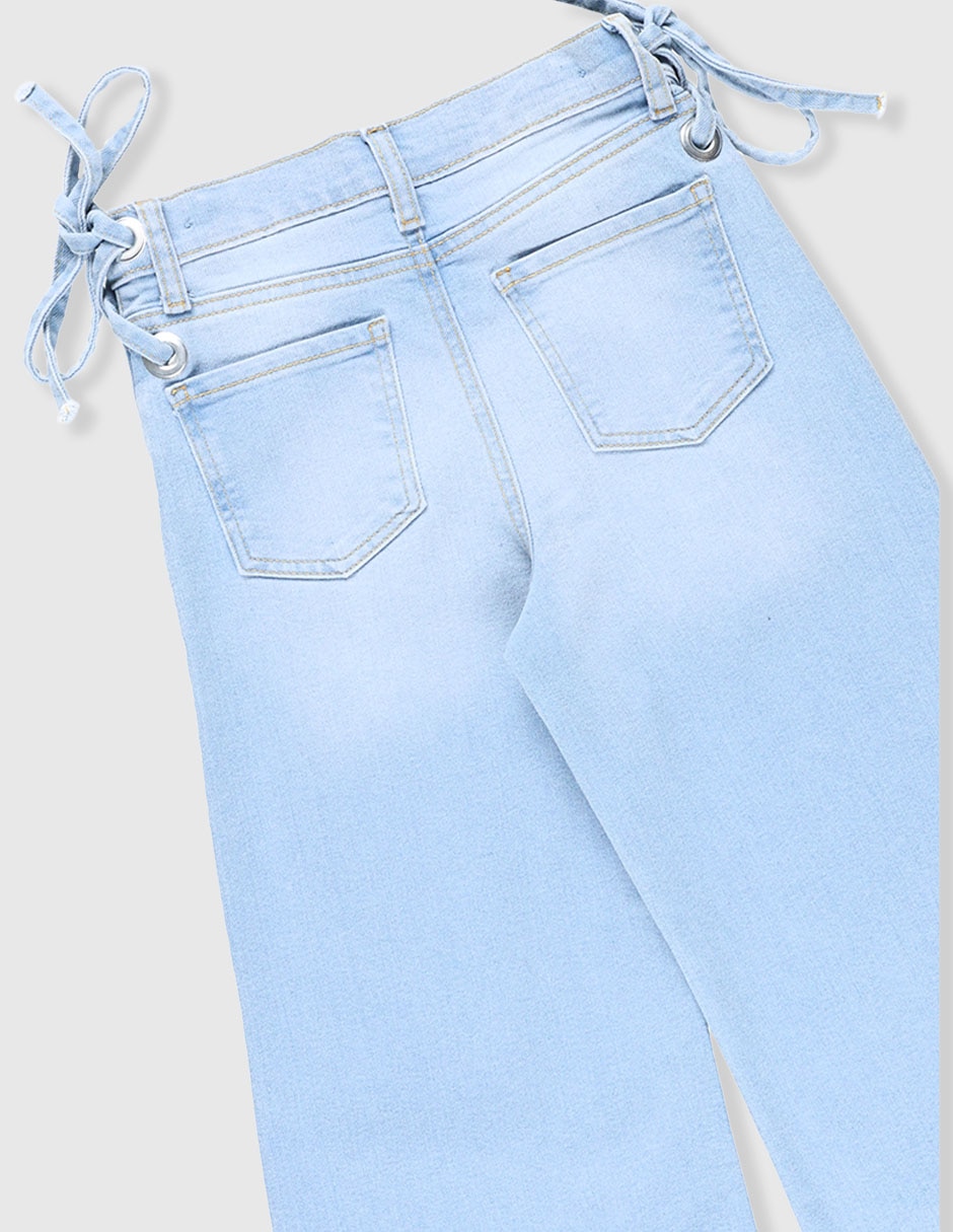 Jeans amplio para niña 4