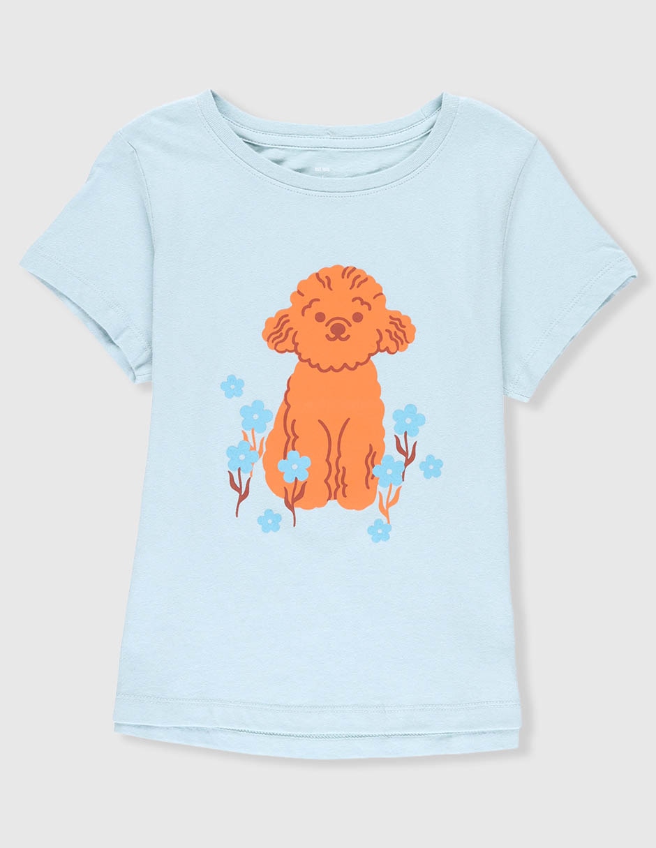 Playera manga corta para niña Playera manga corta para niña