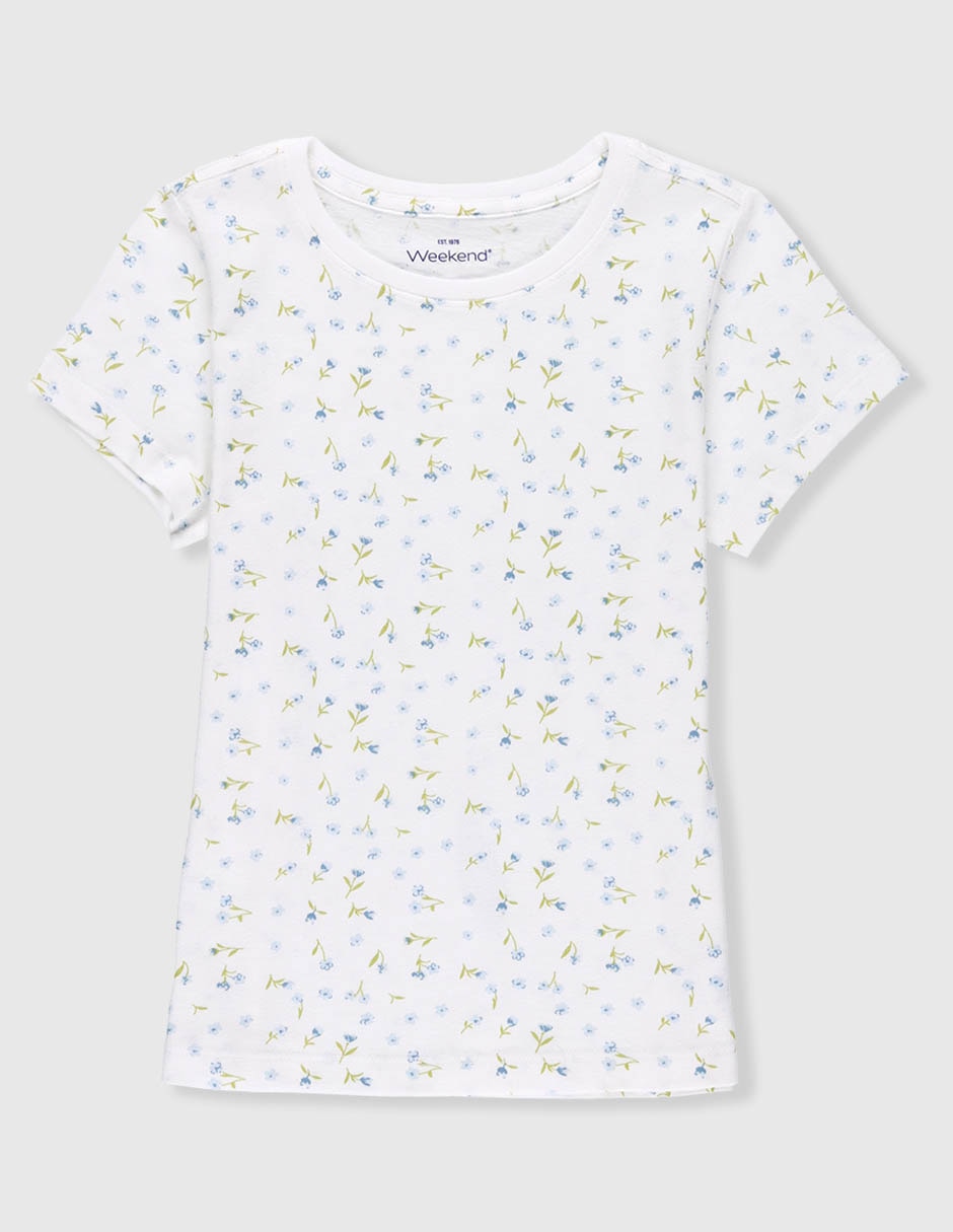 Playera manga corta para niña Playera manga corta para niña
