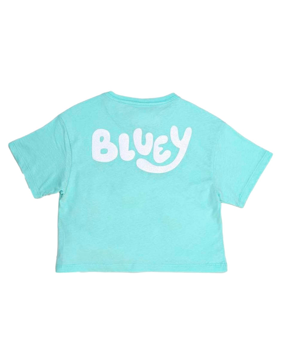 Playera Bluey manga corta para niña 2