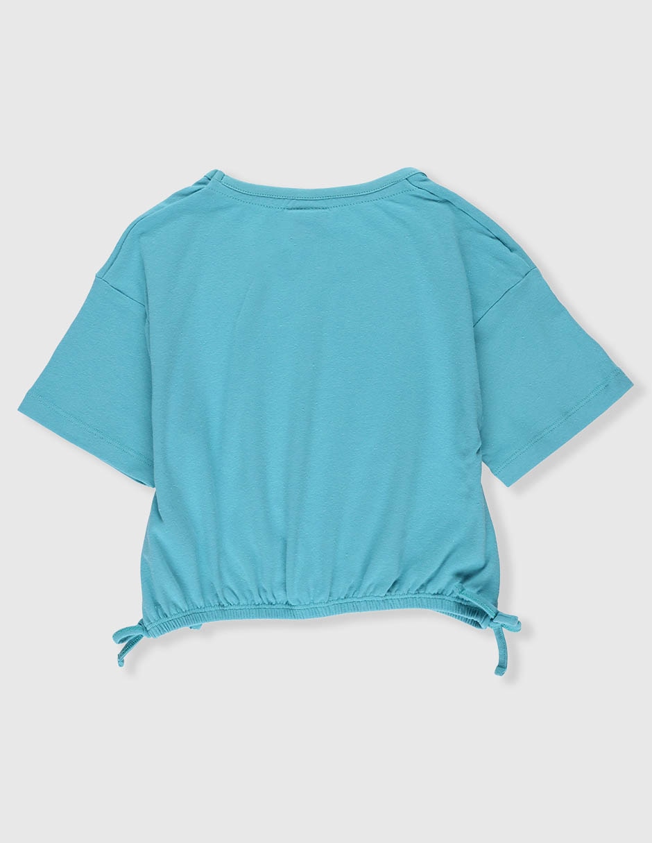 Playera Cinnamoroll manga corta para niña 2