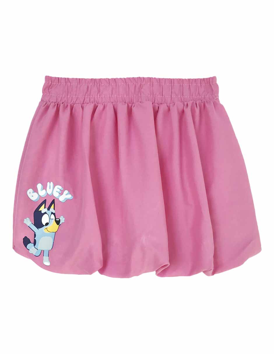 Falda bluey y bingo de algodón para niña Falda bluey y bingo de algodón para niña